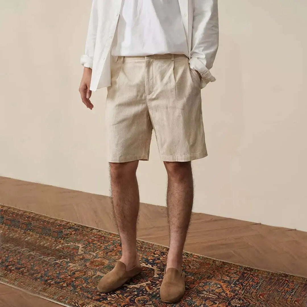 Pantalón Relaxed Fit Hombre beigie