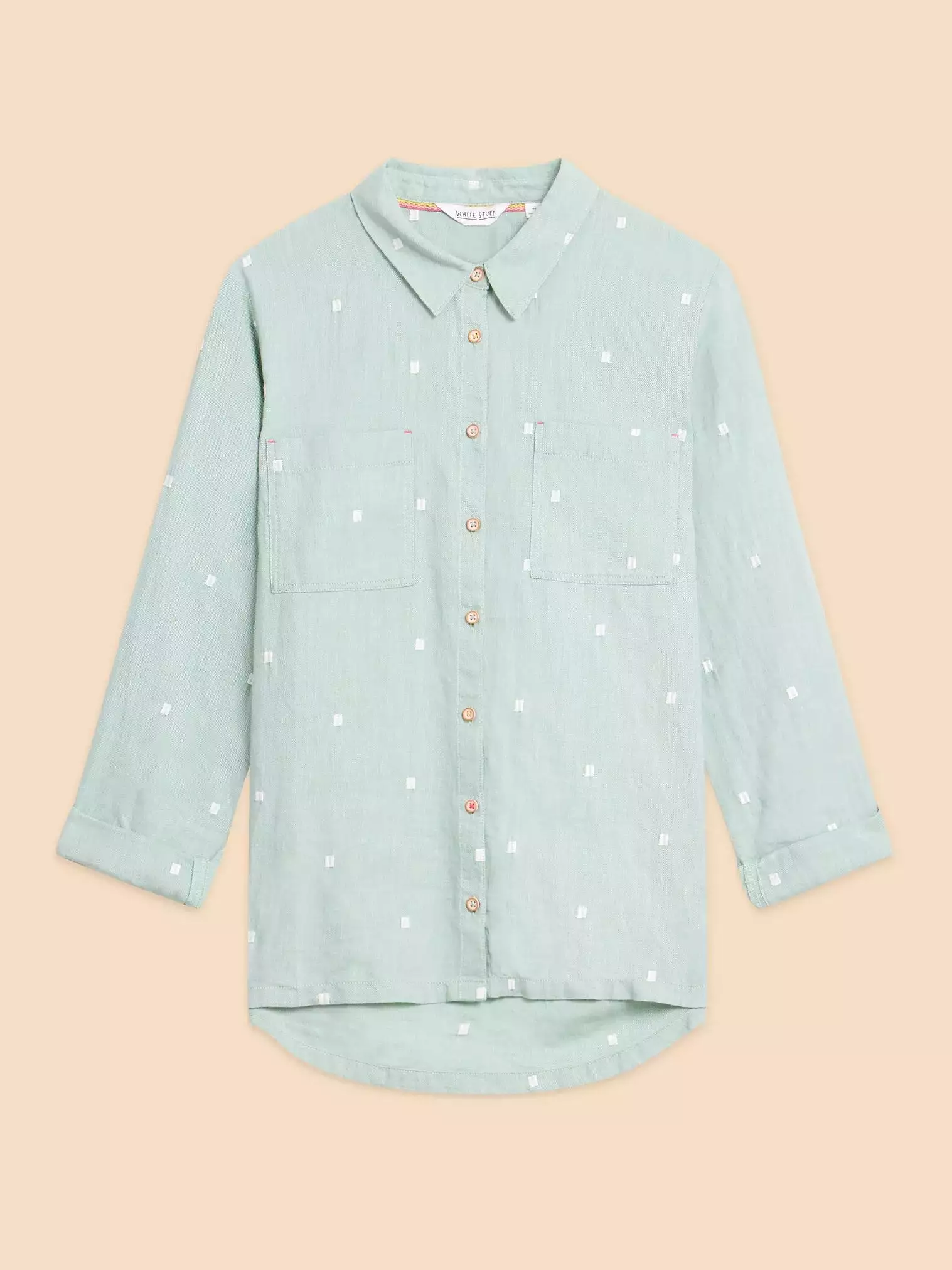 439531 Sophie Green Organic Cotton Shirt