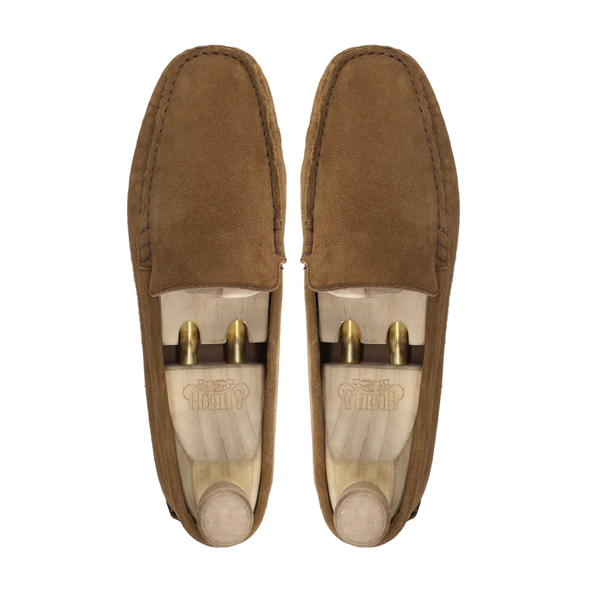 ADELA - LIGHT BROWN SUEDE DRIVER