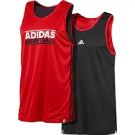 Adidas Reversible Basketball Jersey Red GFX REV JERS