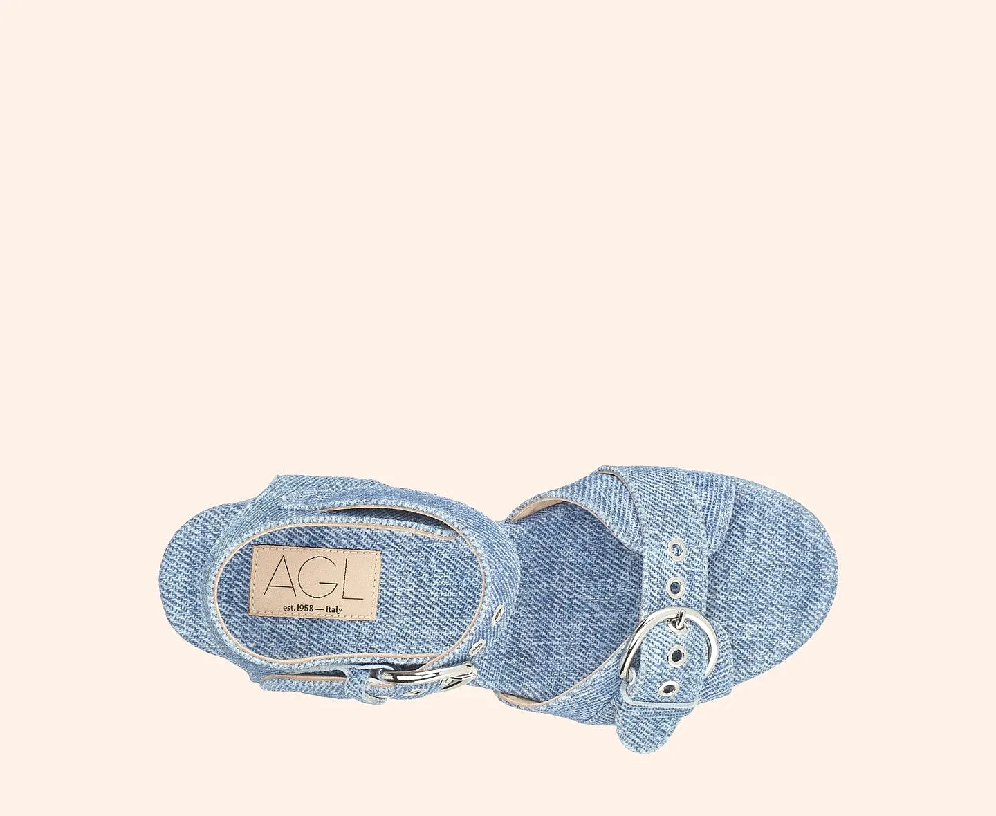 AGL Sista Covered Denim Sandal