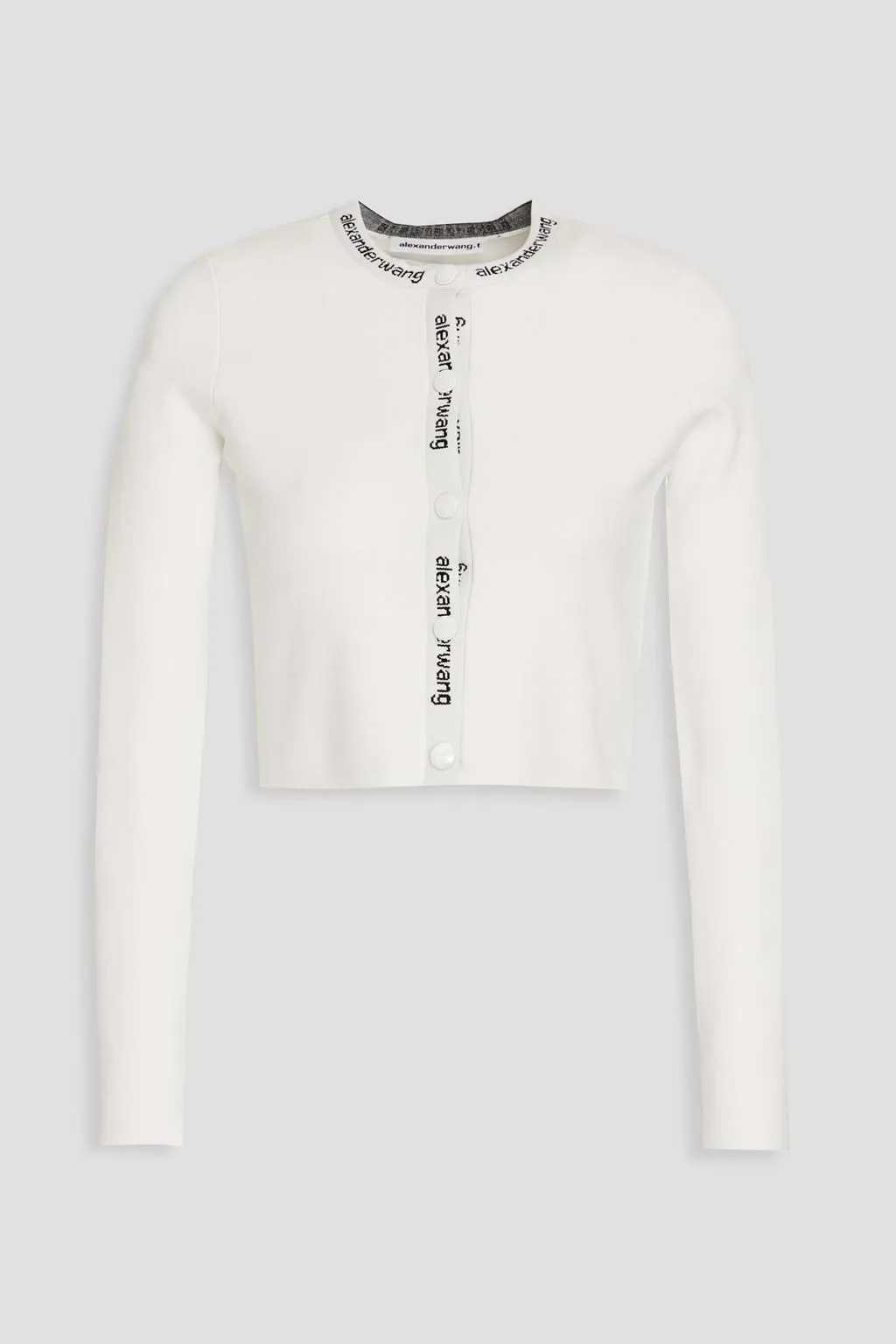 Alexander Wang  |Plain Logo Cardigans