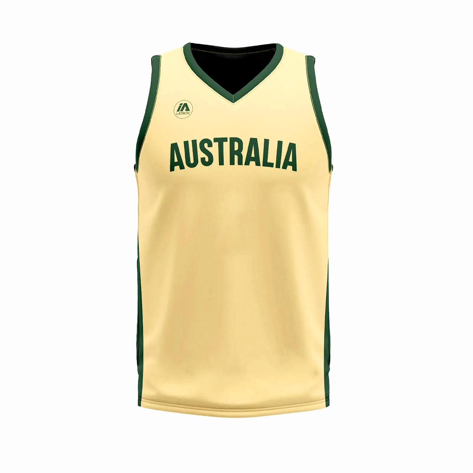 Australian Boomers 2023 FIBA Basketball World Cup Reversible Training Jersey - Green