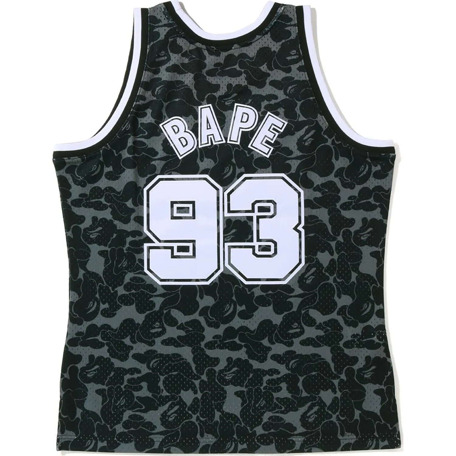 BAPE X MITCHELL & NESS BROOKLYN NETS JERSEY TANK TOP MENS