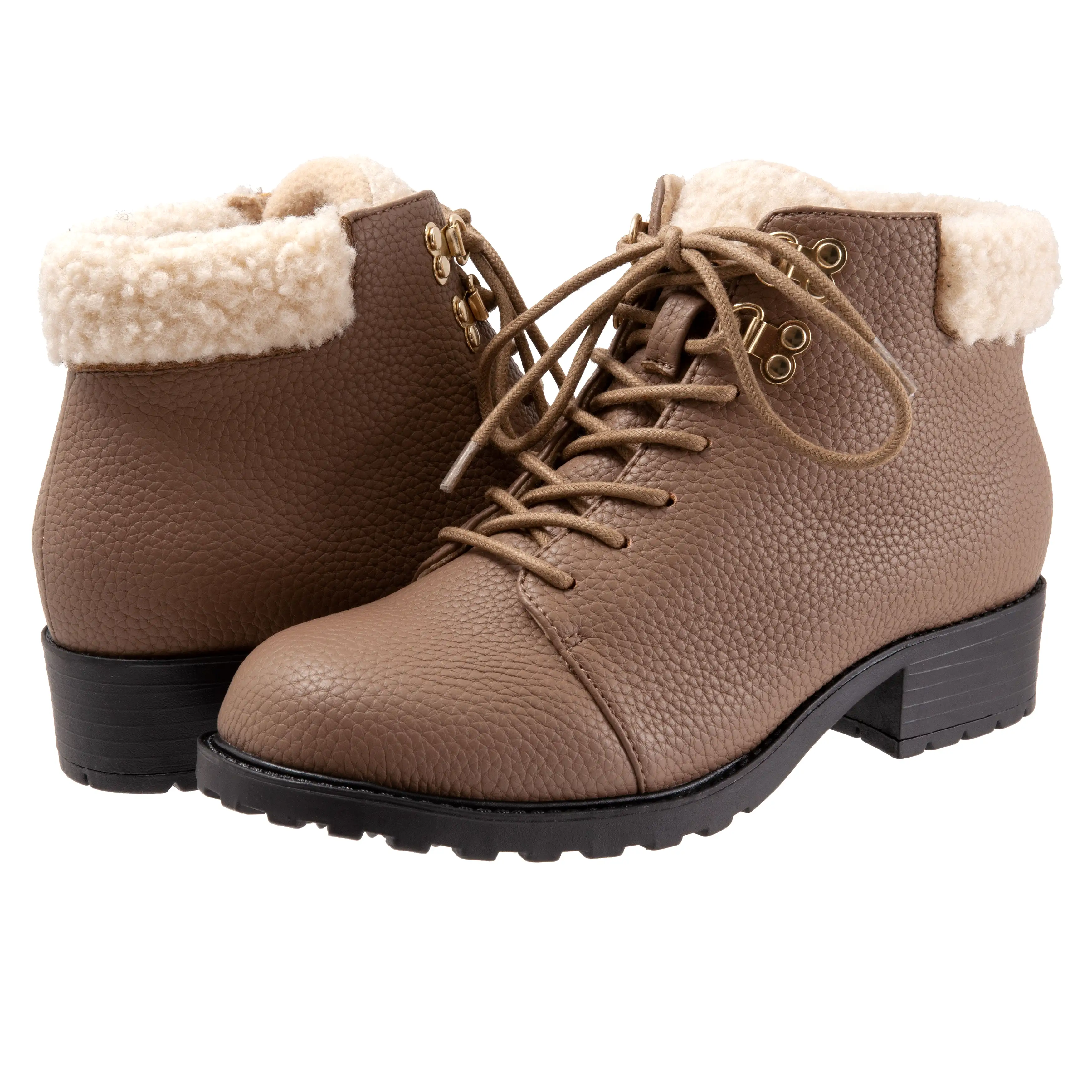 Becky 2 117 Taupe  Ankle Boots