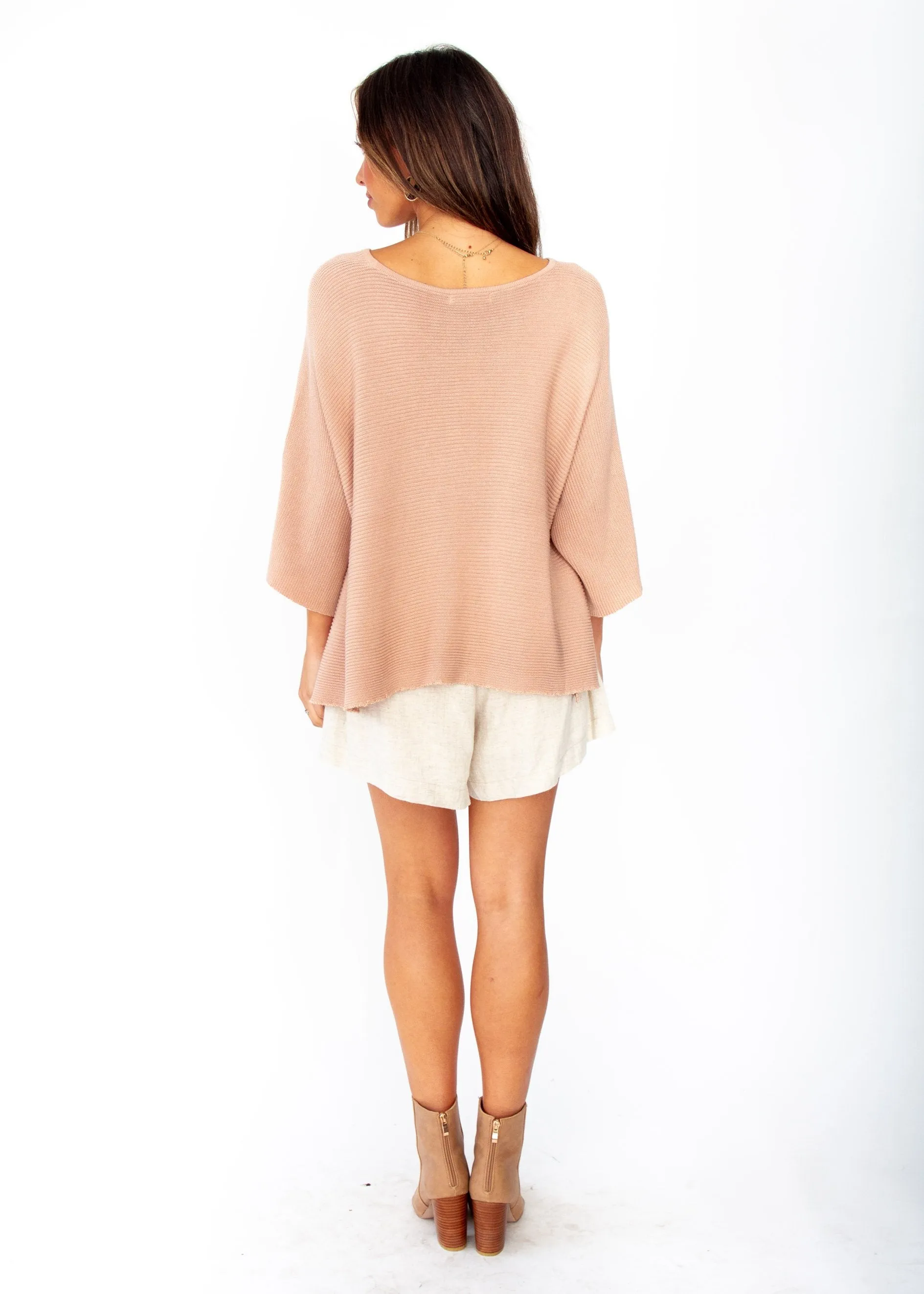 Born Free Sweater - Nude