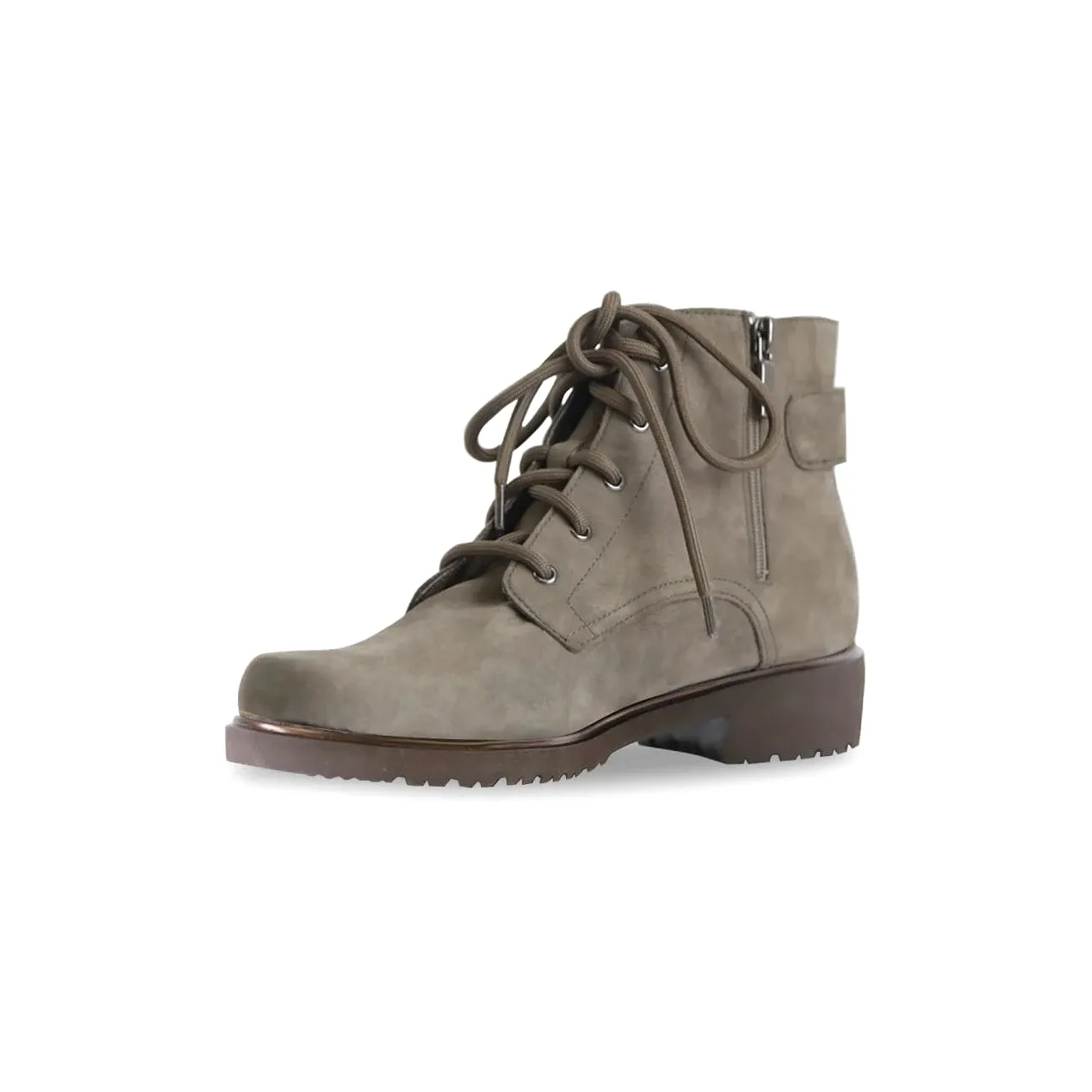 Bradley II Moss Green Nubuck Ankle Boots