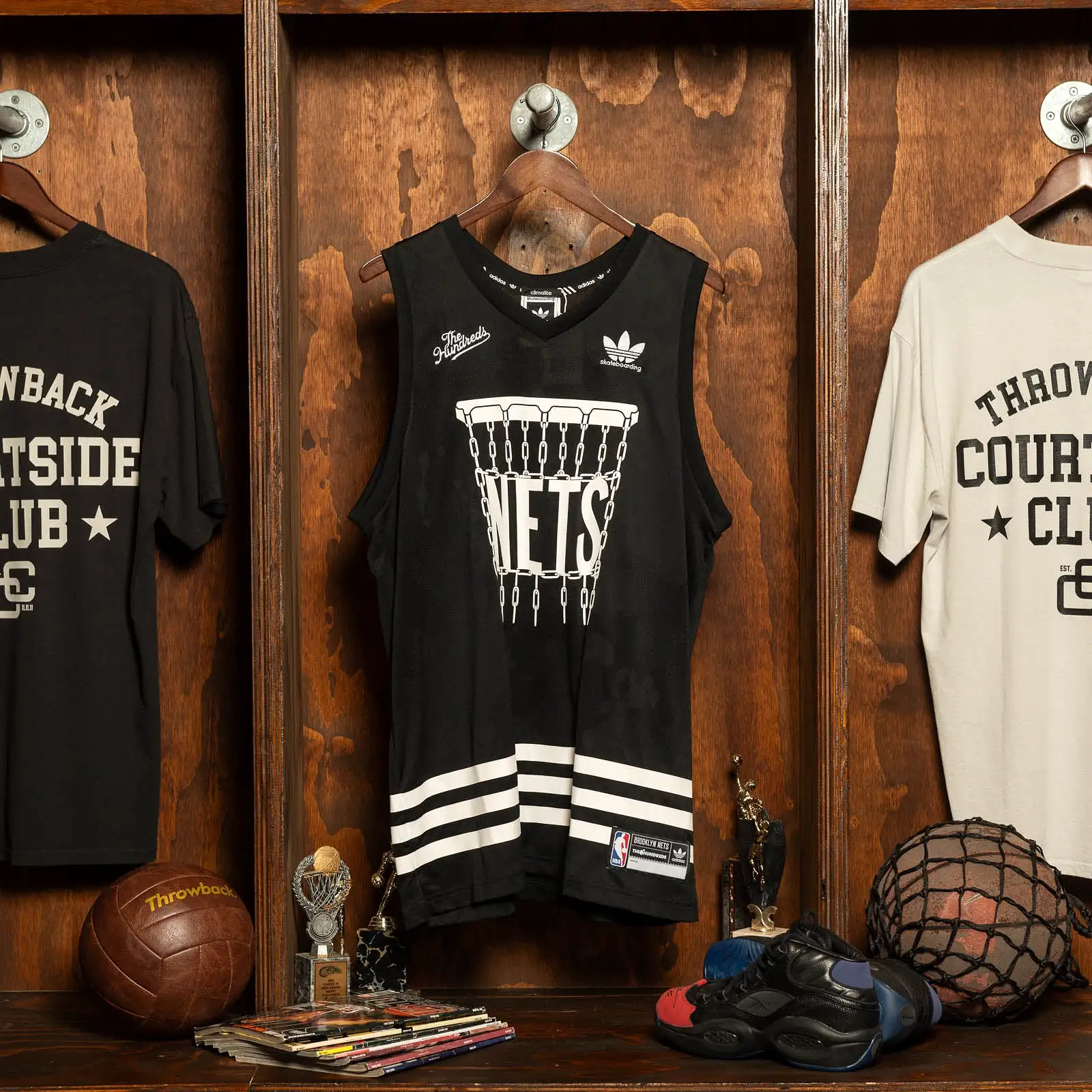 Brooklyn Nets The Hundreds #80 Jersey - Black