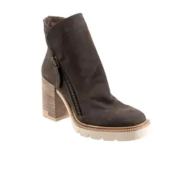 Bueno Elliott Heeled Mid Boot (Women) - Stone Nubuck