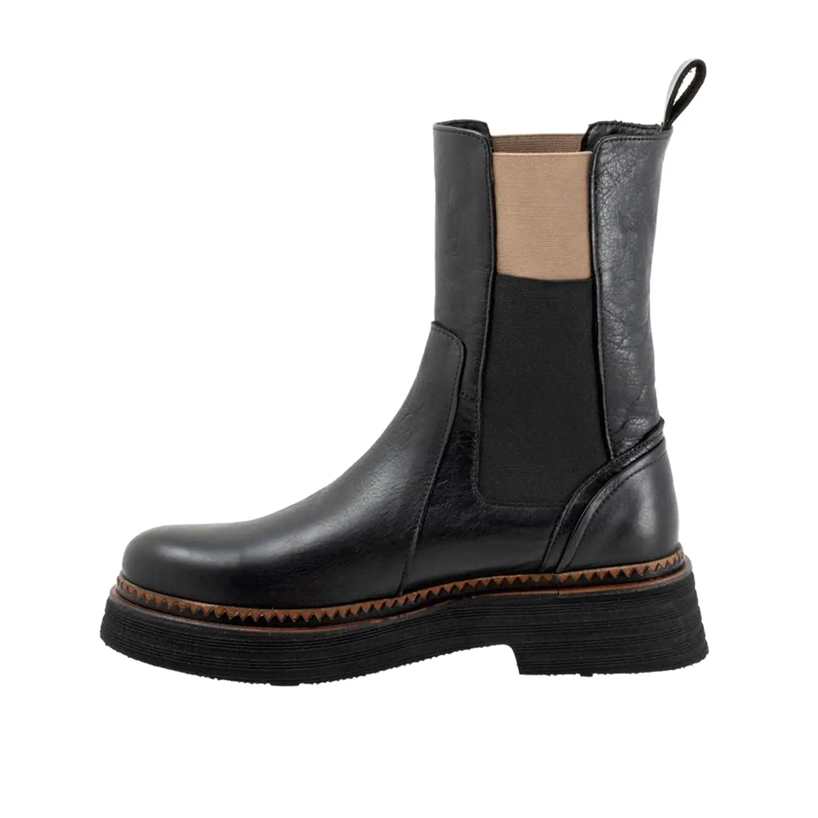 Bueno Gizelle Mid Chelsea Boot (Women) - Black