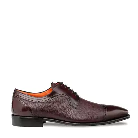 Calf/Deer Cap Toe Derby