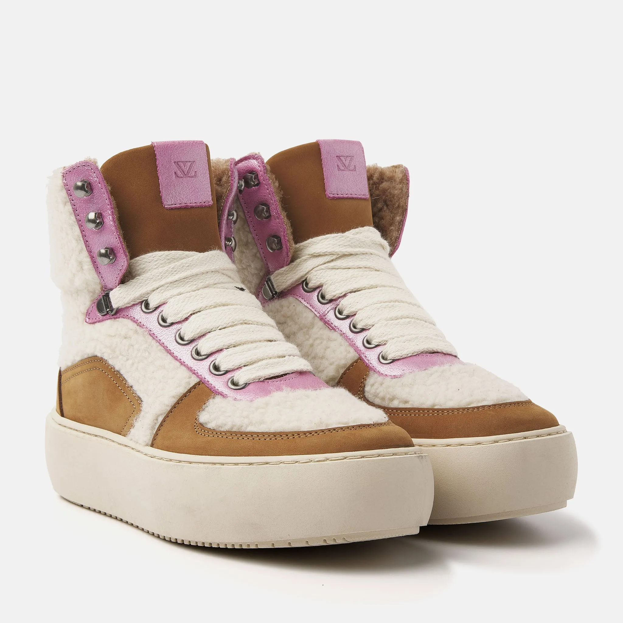 Dames Sneakers 35.140 Beige