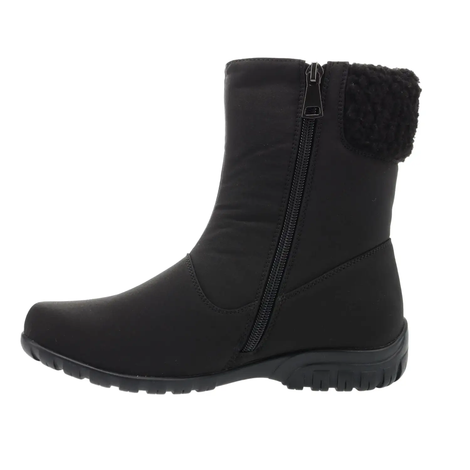 Dani Mid Black Ankle Boots with Water resistance treatment LIMITED STOCK ONLY