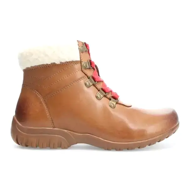 Dasher Tan Laced Ankle Boots