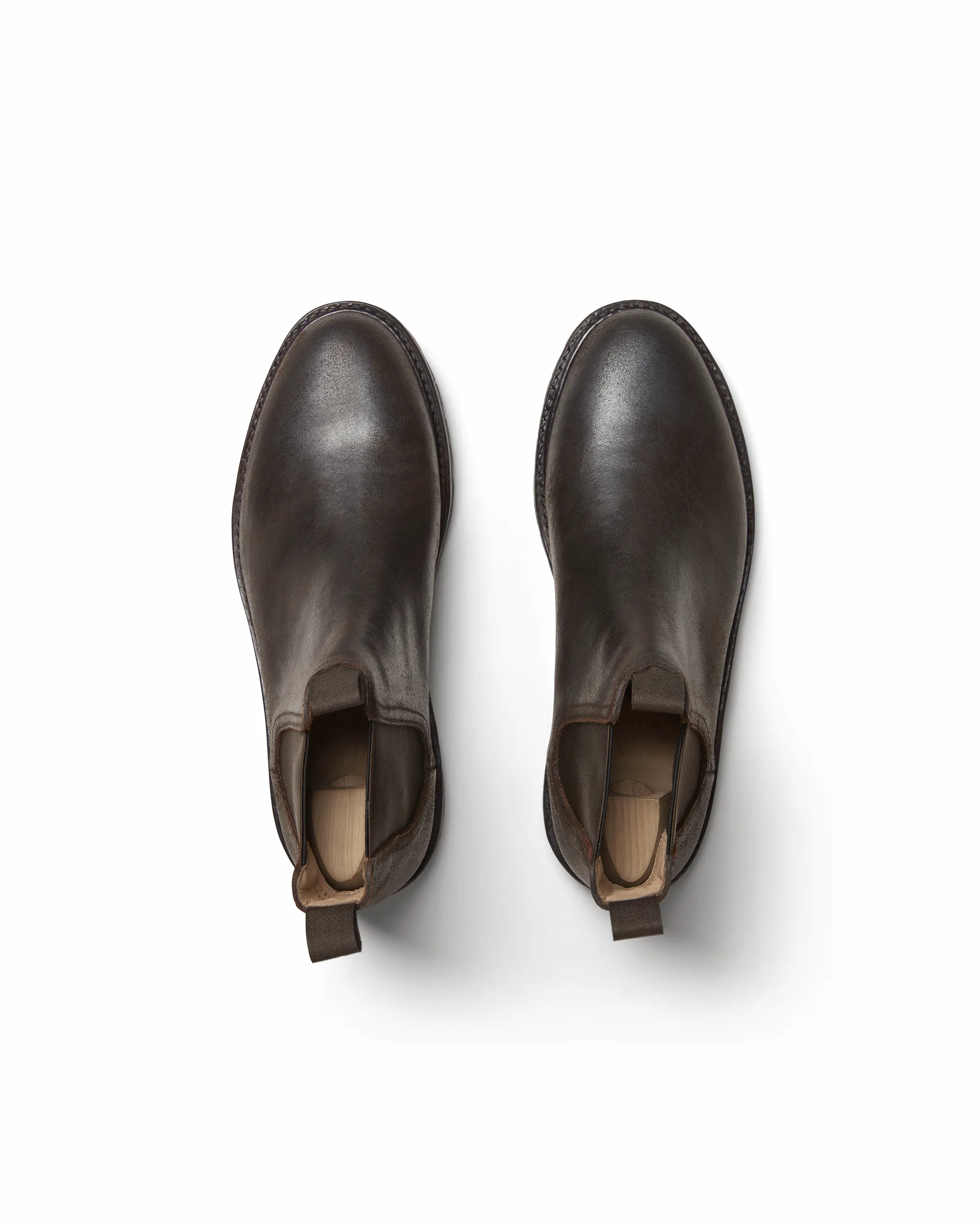 Elfvik – Waxed Brown Suede