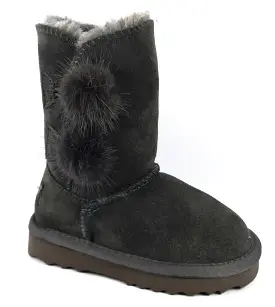 Girls Grey Oca Loca Boots