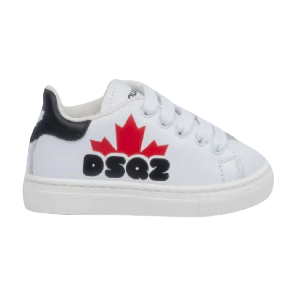 Half Leaf Logo Print Boxer Sneakers