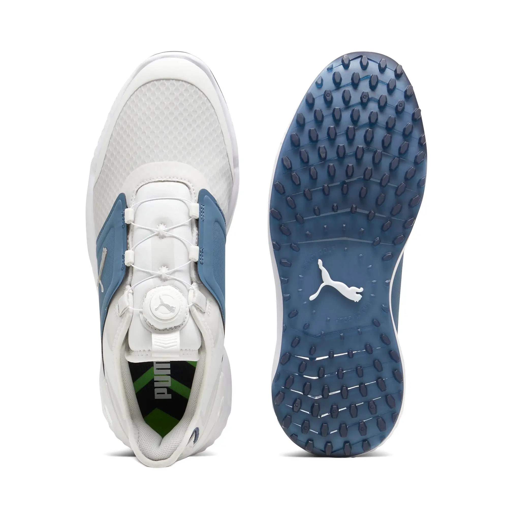 IGNITE ELEVATE DISC Spikeless Golf Shoes | Feather Gray / Evening Sky / Puma White