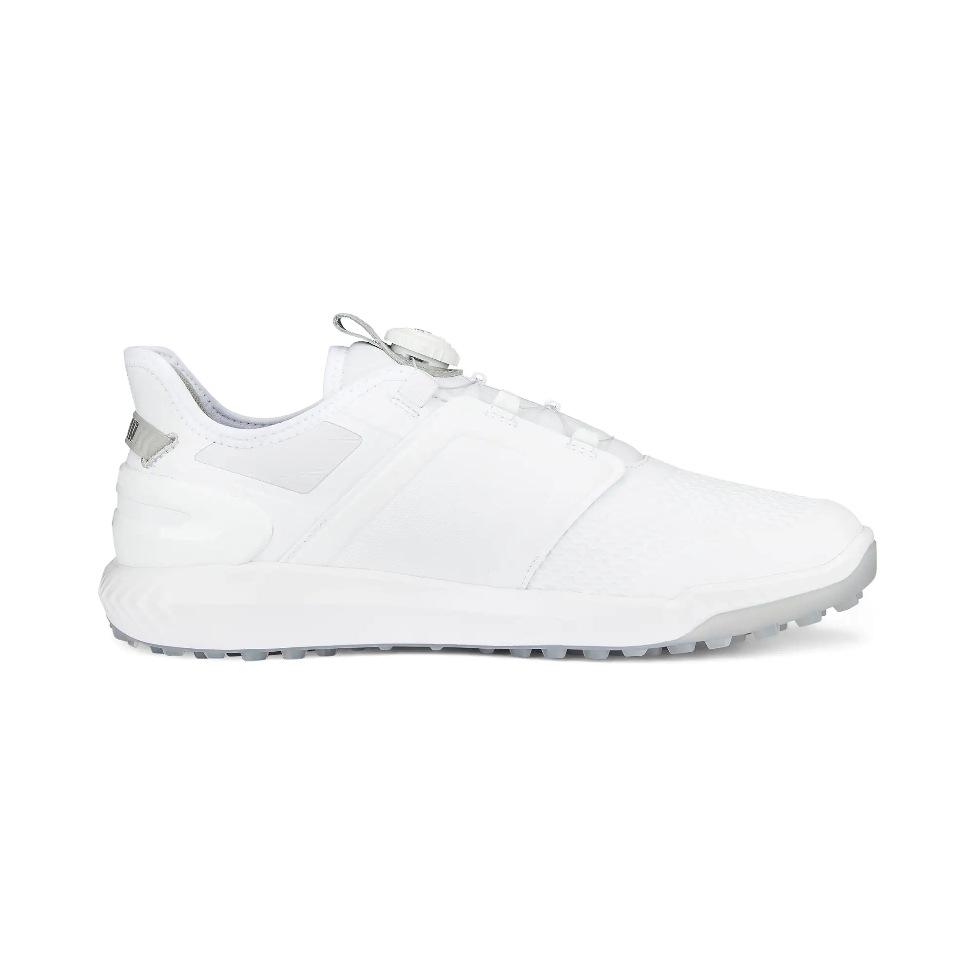 IGNITE ELEVATE DISC Spikeless Golf Shoes | Puma White / Puma Silver