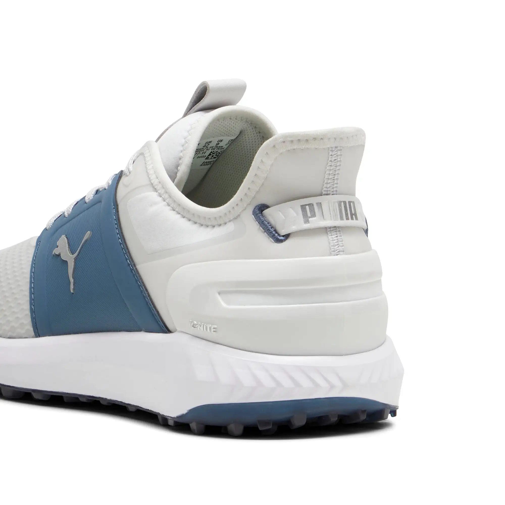 IGNITE ELEVATE Spikeless Golf Shoes | Feather Gray / Evening Sky / Puma White