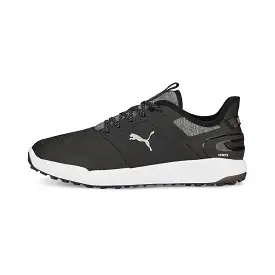 IGNITE ELEVATE Spikeless Golf Shoes | Puma Black / Puma Silver