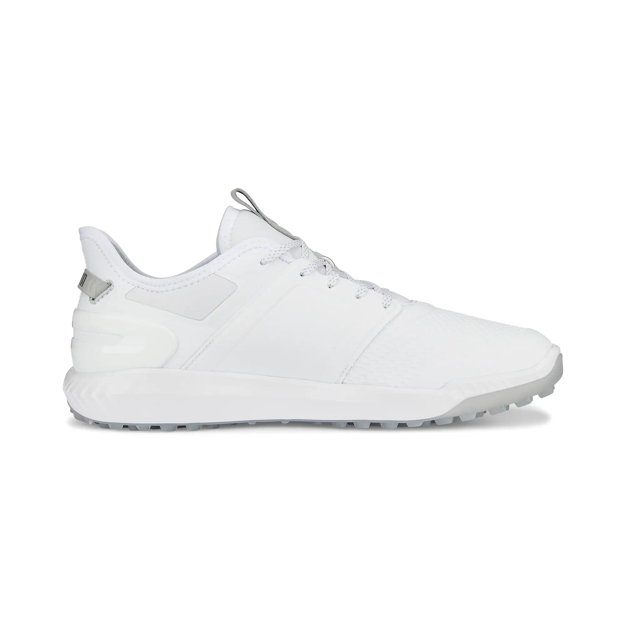 IGNITE ELEVATE Spikeless Golf Shoes | Puma White / Puma Silver