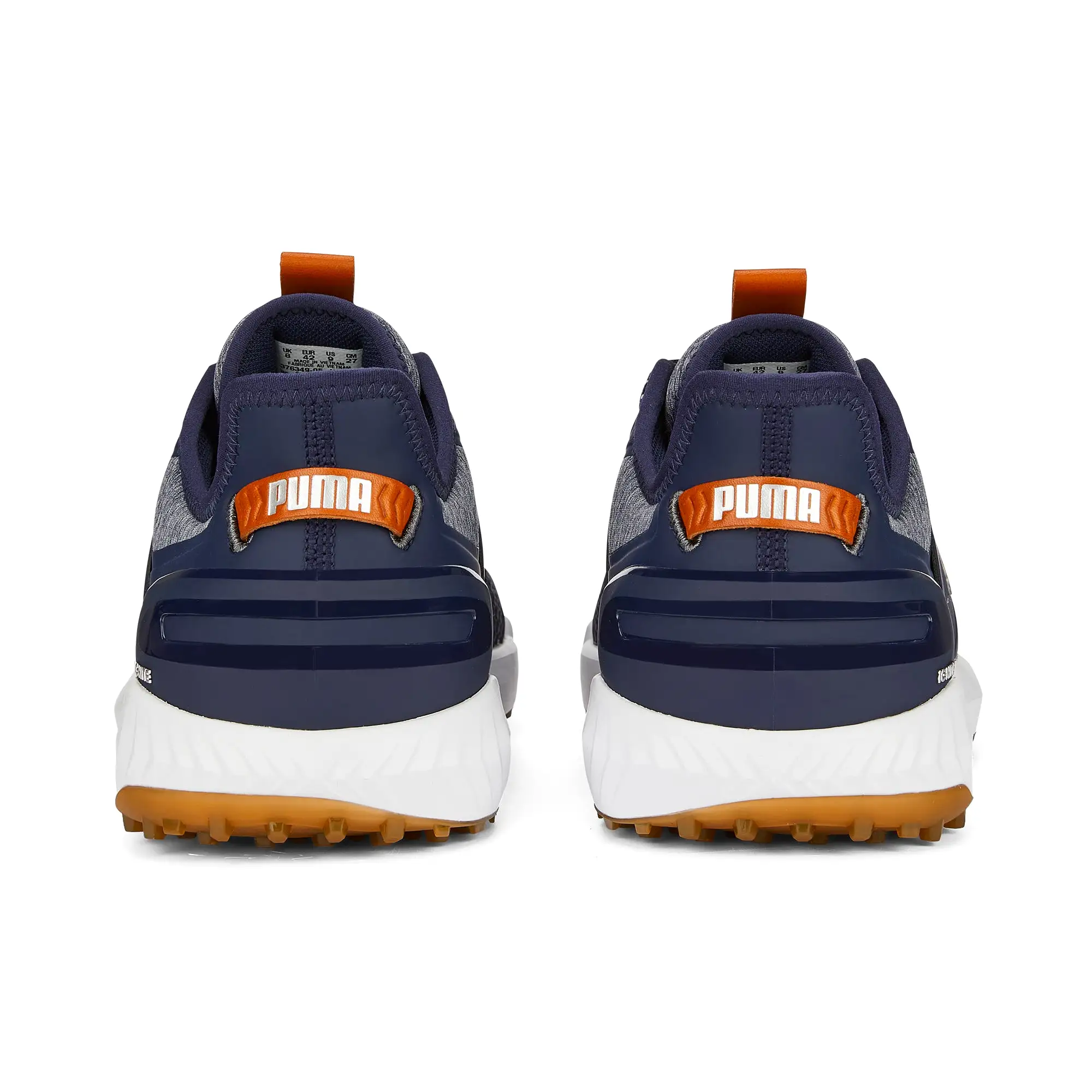 IGNITE ELEVATE Wide Spikeless Golf Shoes | Puma Navy / Puma Silver