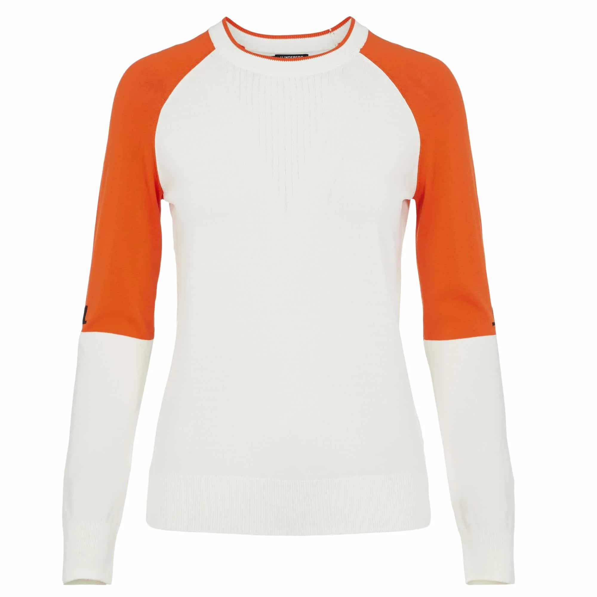 J Lindeberg Jackie Ladies Golf Sweater Tiger Orange