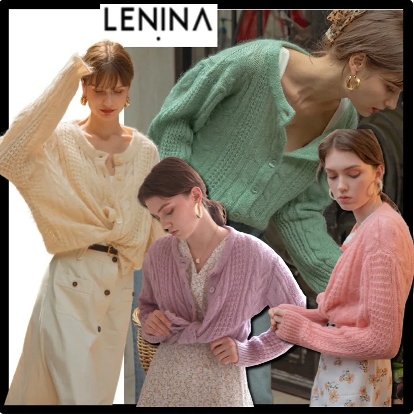 LENINA  |Casual Style Street Style Cardigans