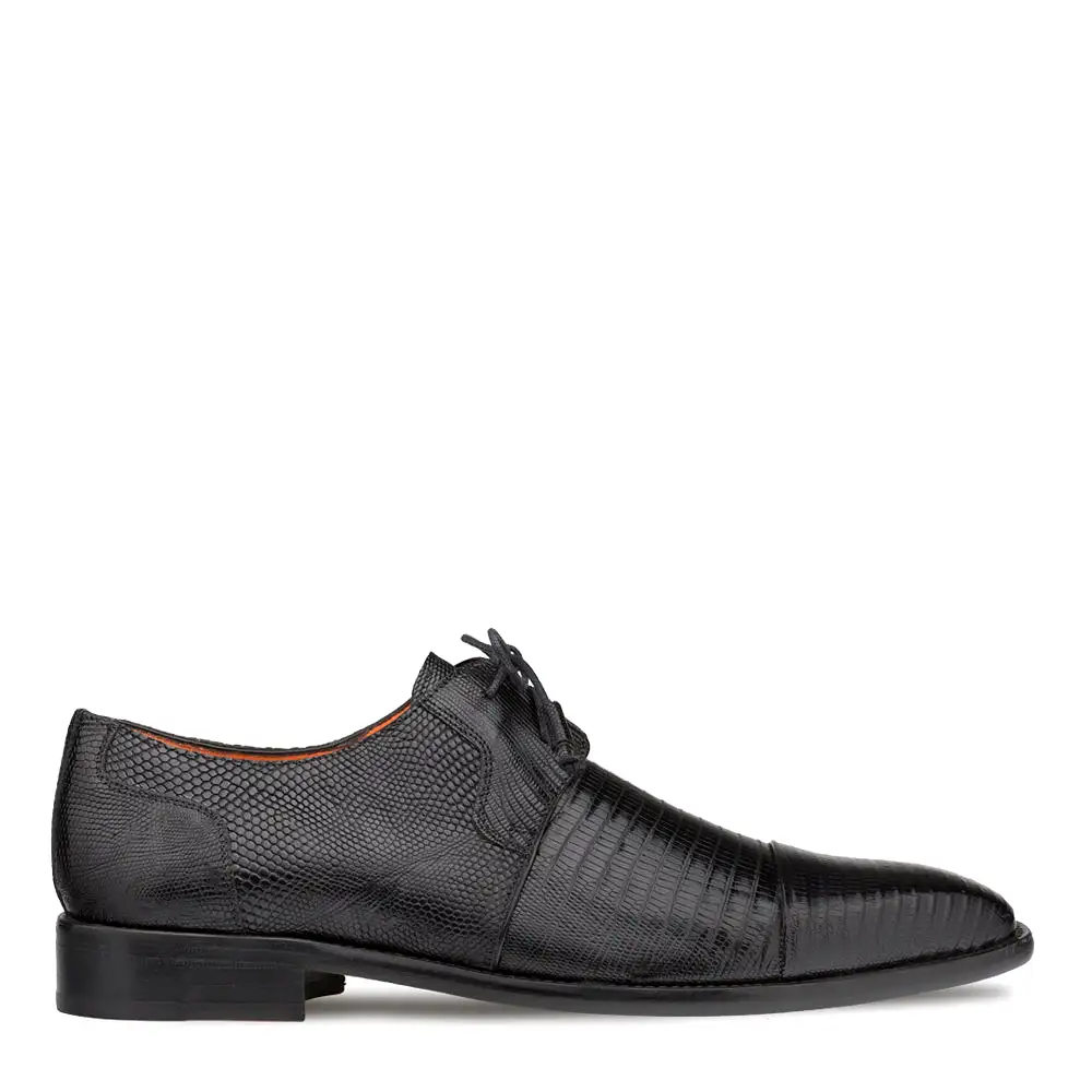 Lizard Tassel Cap Toe Derby