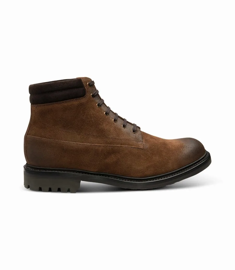 LOAKE - KIRKBY Premium Suede Boot - Brown Suede