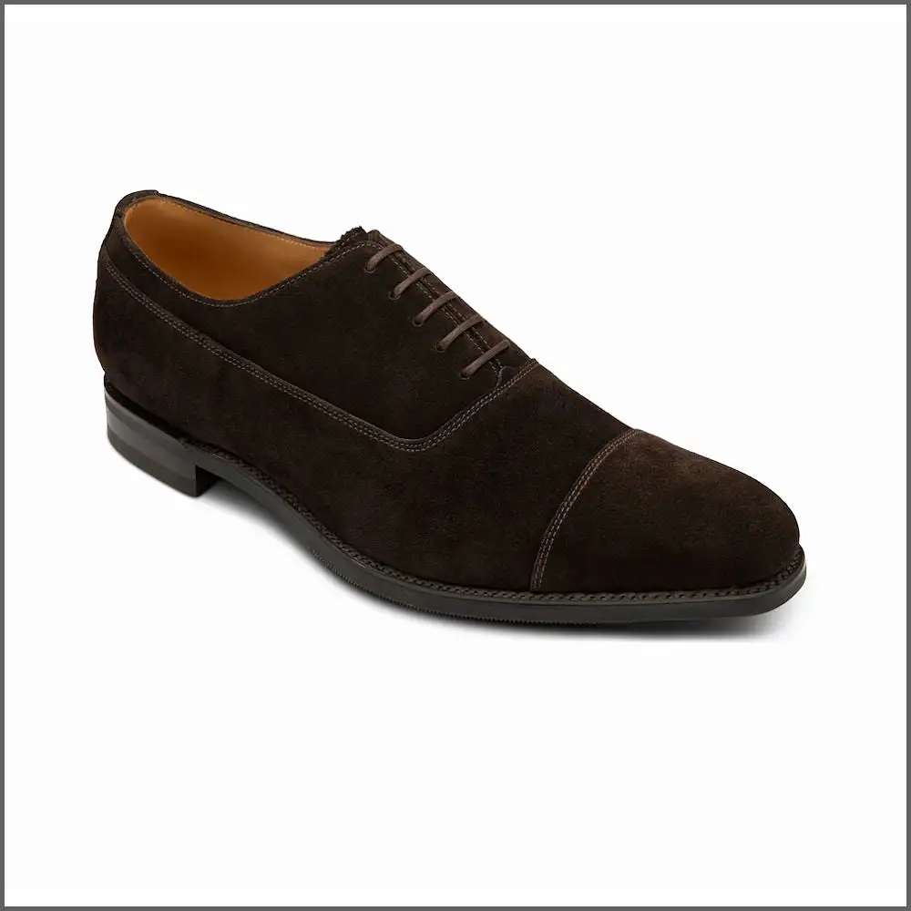 Loake Trueman Dark Brown Suede*