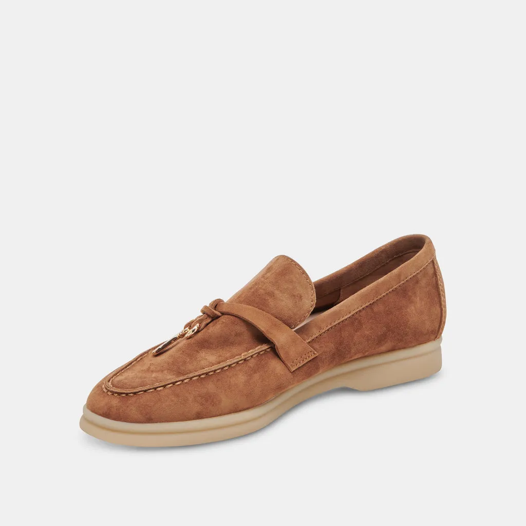 LONZO FLATS BROWN SUEDE– Dolce Vita 6946850275394