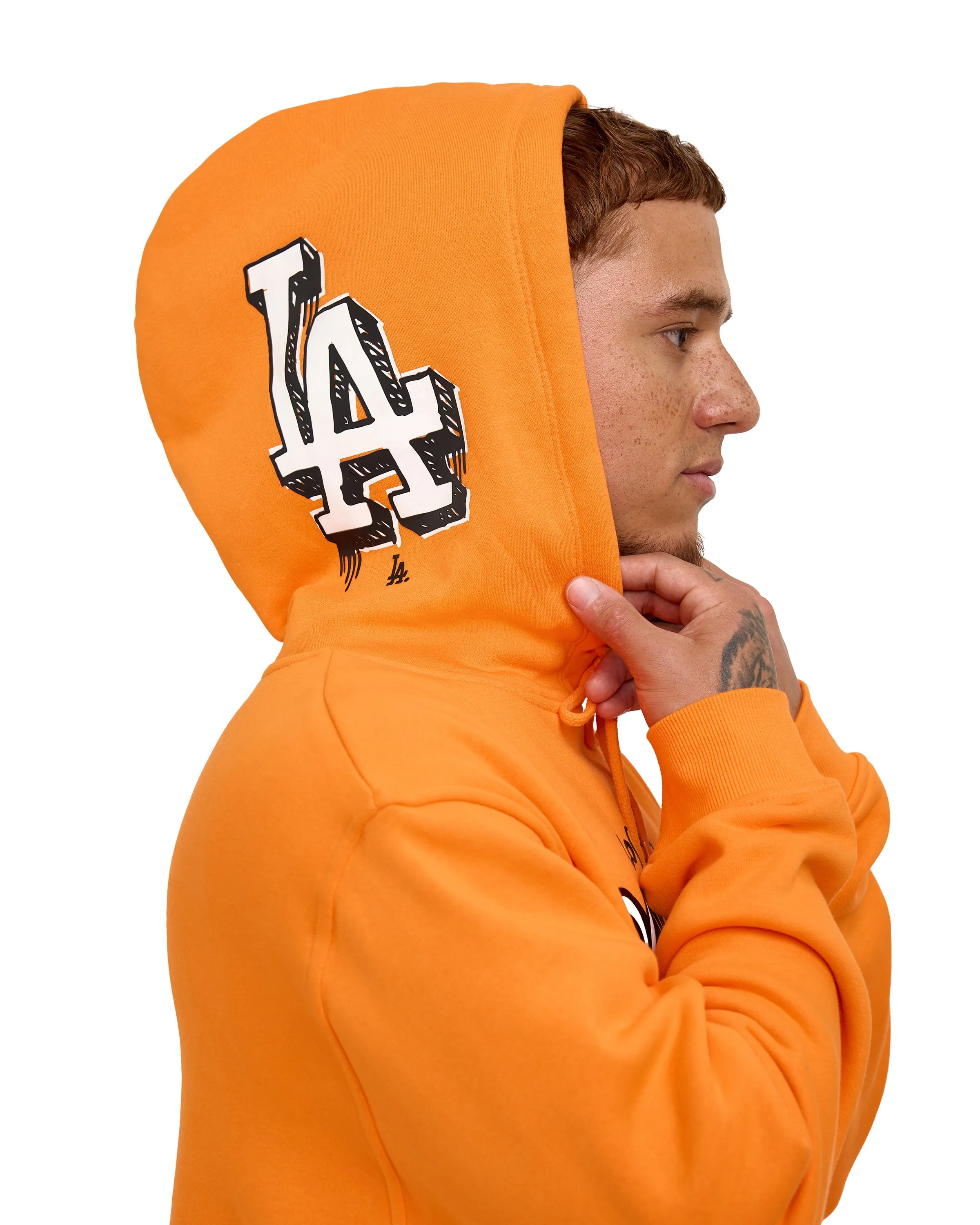 Los Angeles Dodgers Hi Vis Doodle Hoodie