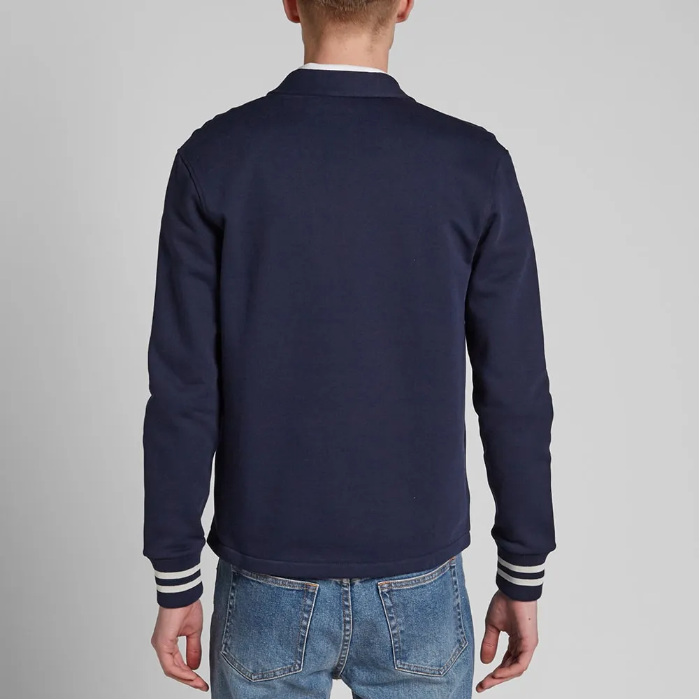 Maison Kitsuné Jersey CardiganNavy