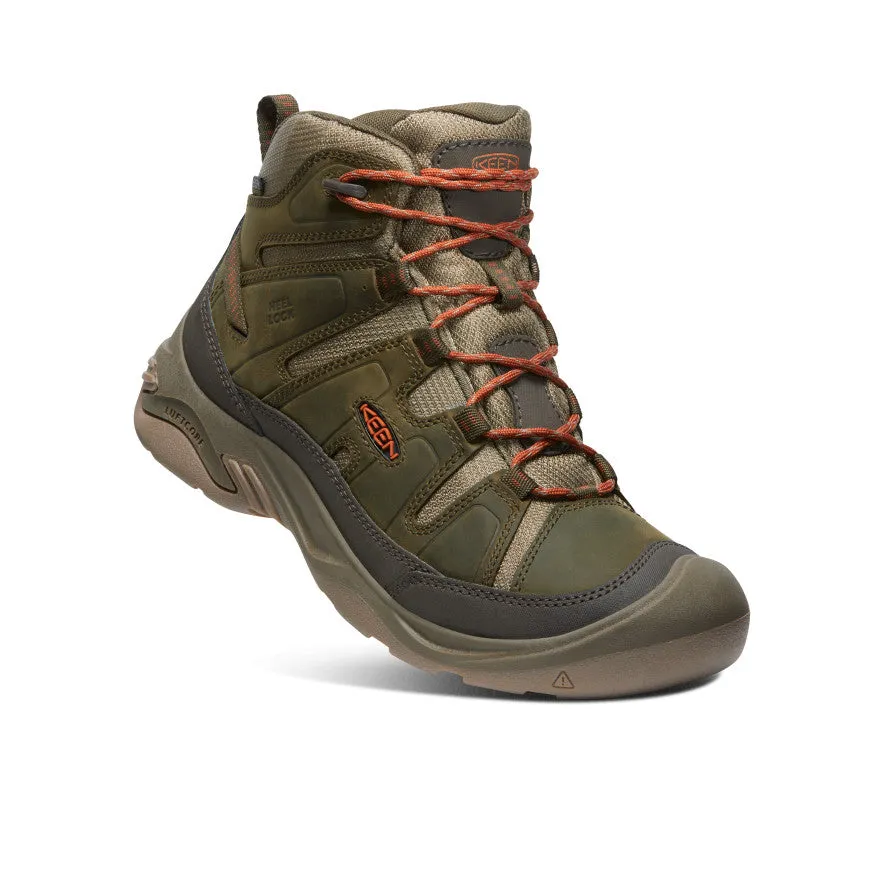 Men's Circadia Waterproof Boot  |  Dark Olive/Potters Clay