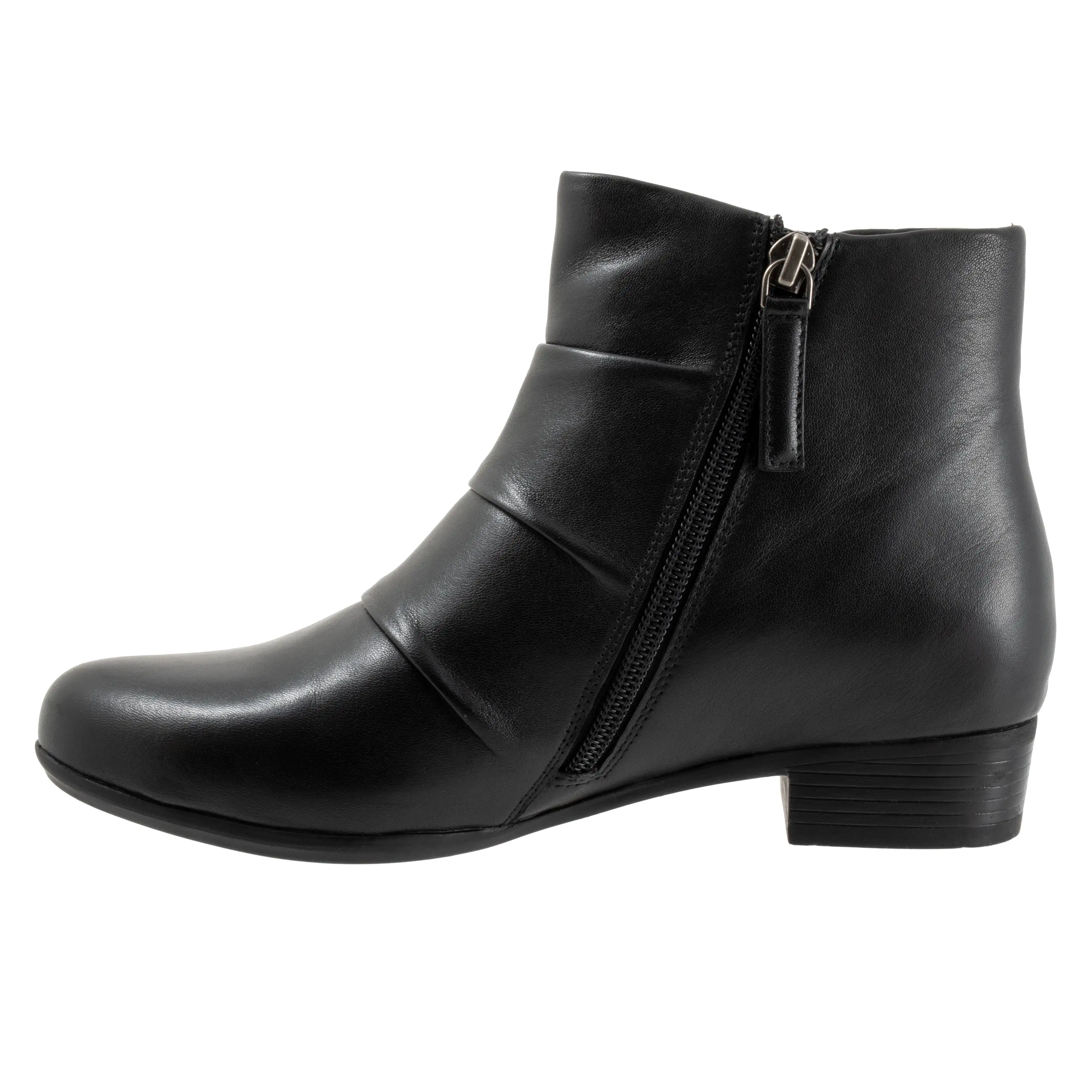 Mila Black Ankle Boots