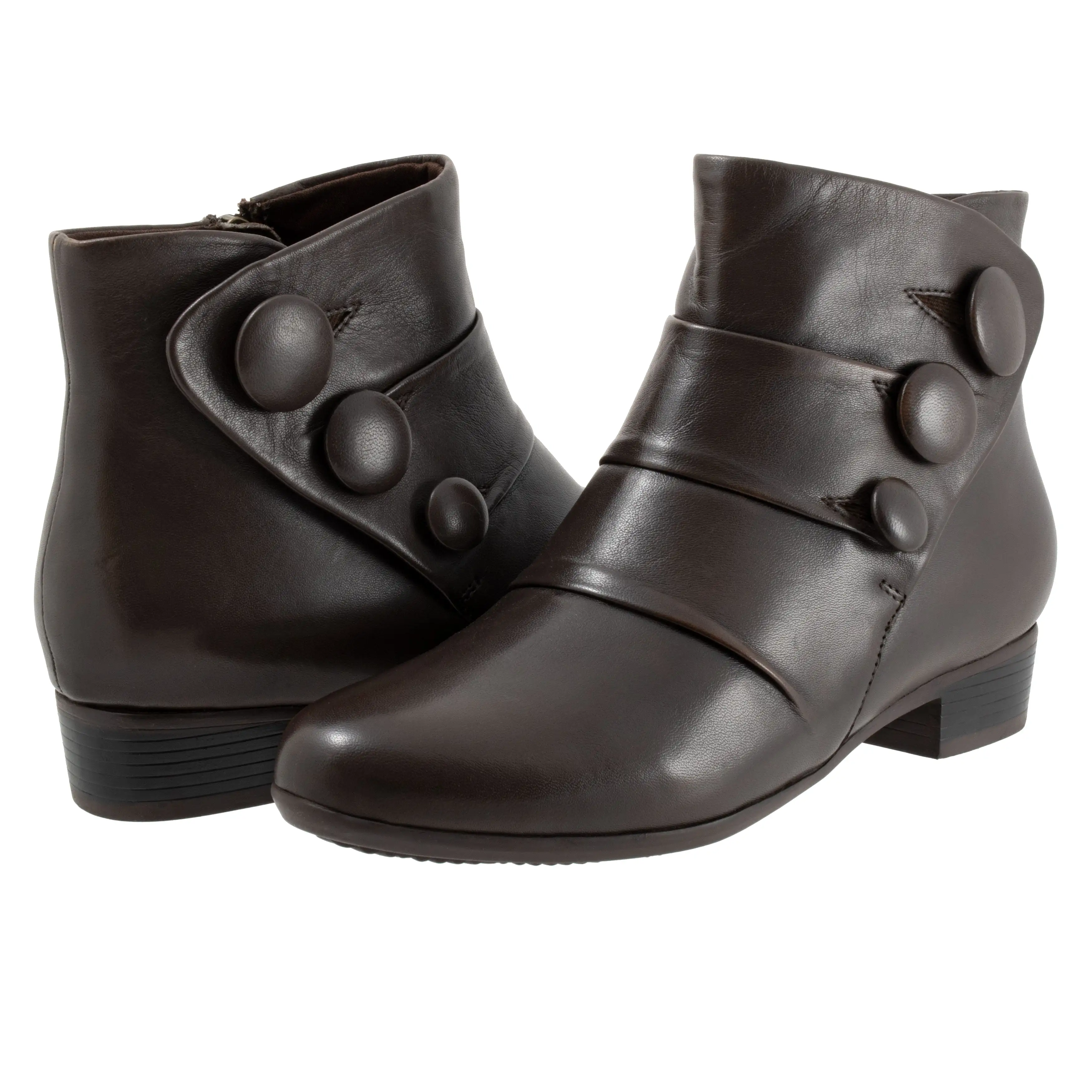 Mila Brown Ankle Boots