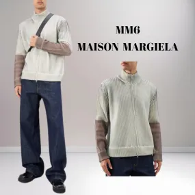 MM6 Maison Margiela  |Nylon Plain Cardigans