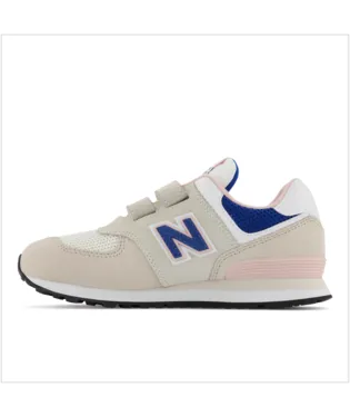 NEW BALANCE PV574 LK1 Beige Rose Chaussures Basses Baskets Sneakers