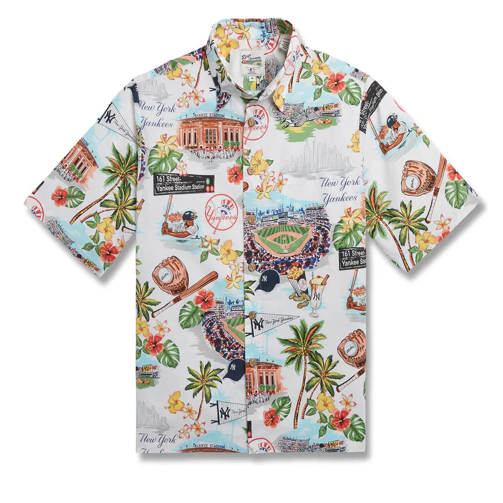 New York Yankees Authentic Hawaiian Print Polo Shirt | Scenic