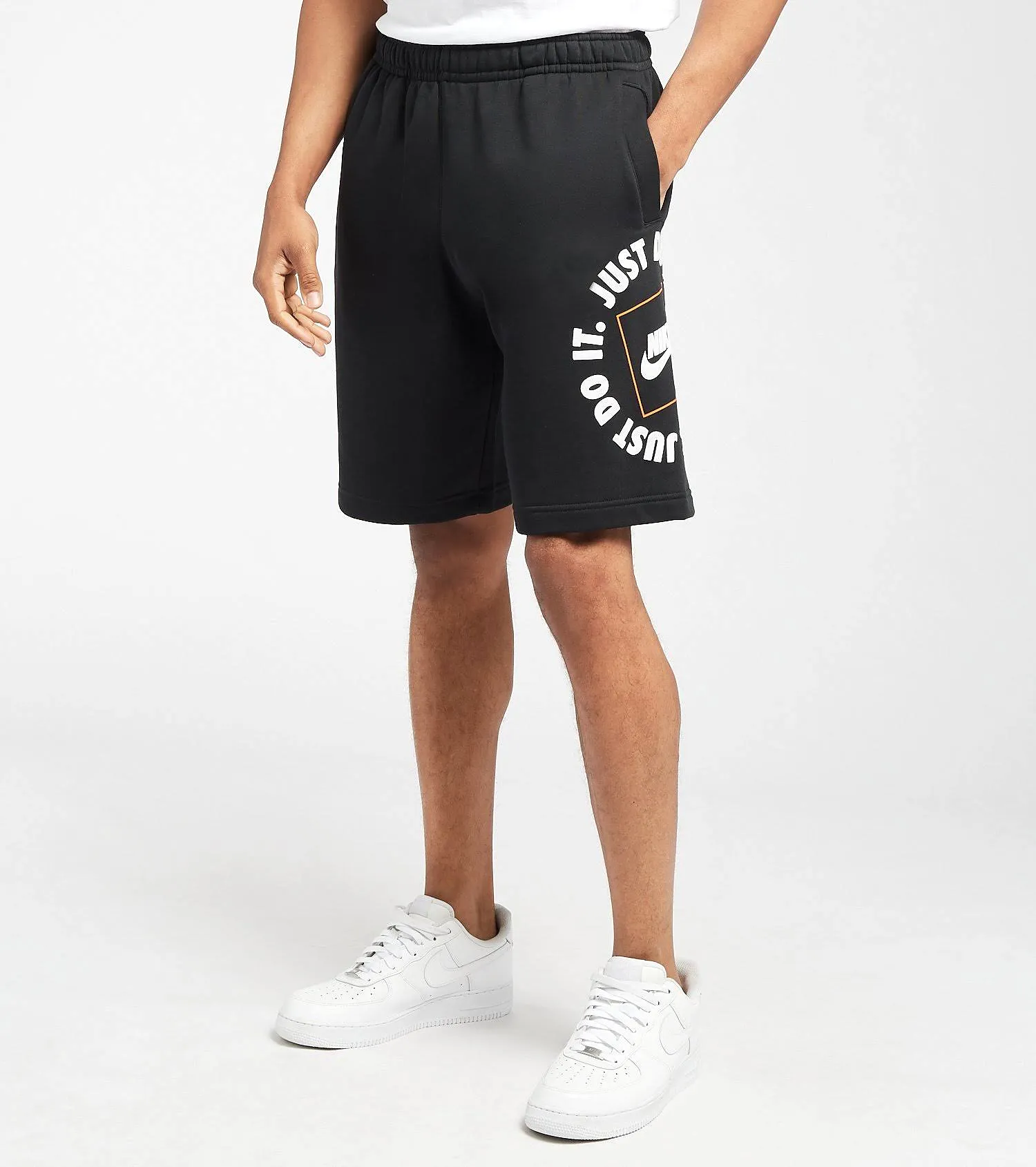 Nike Men's Sportswear JDI Fleece Shorts - Black