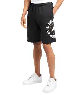 Nike Men's Sportswear JDI Fleece Shorts - Black