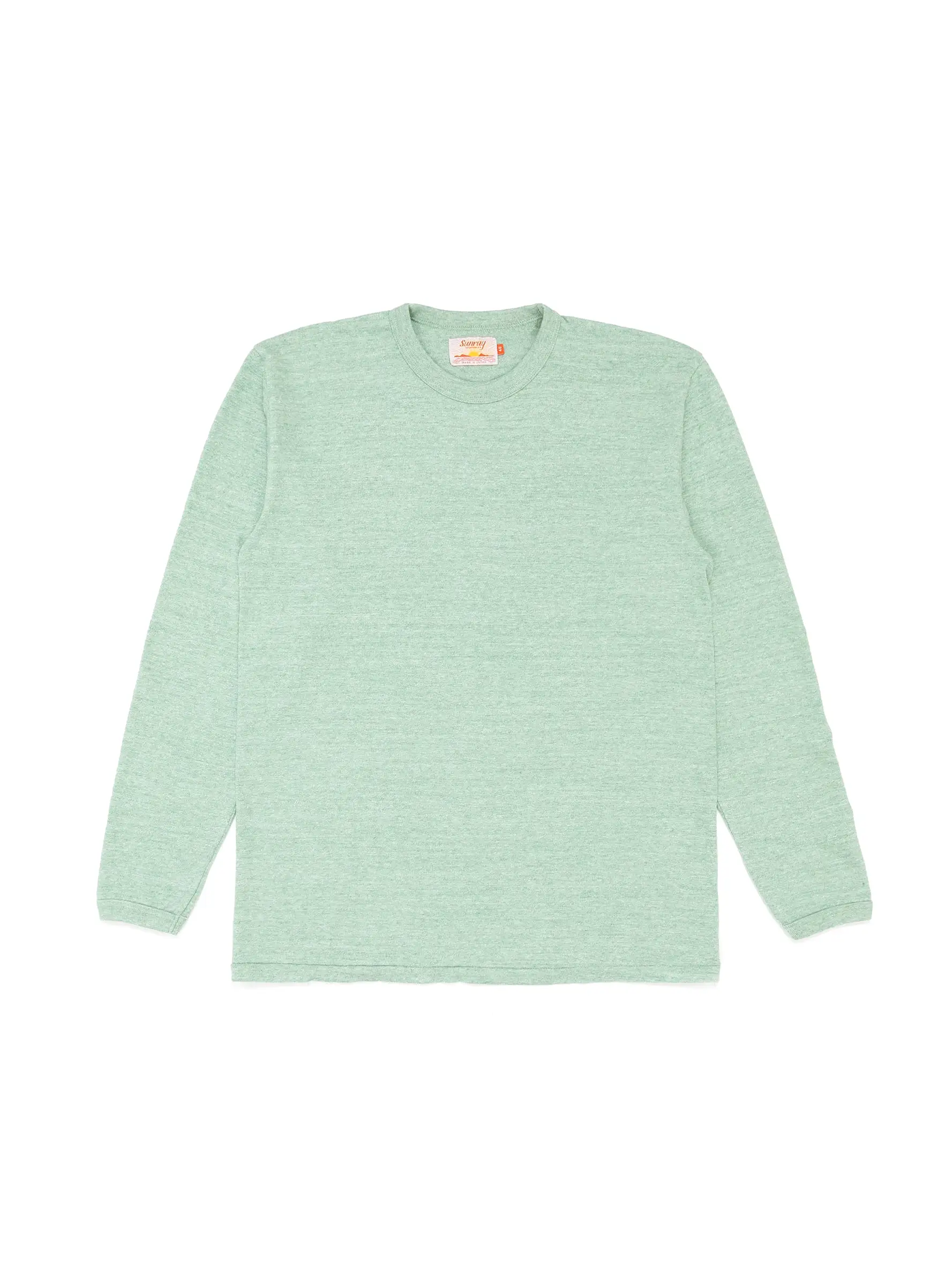 Olowalu Long Sleeve T-shirt Green Marl