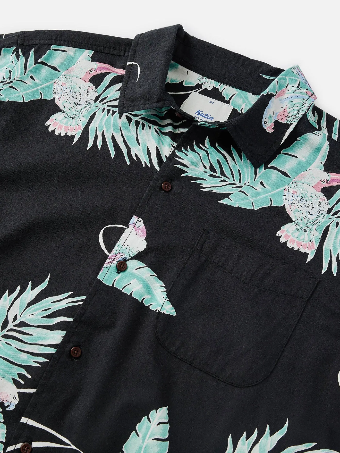 Paradise Short Sleeve Buttondown Shirt