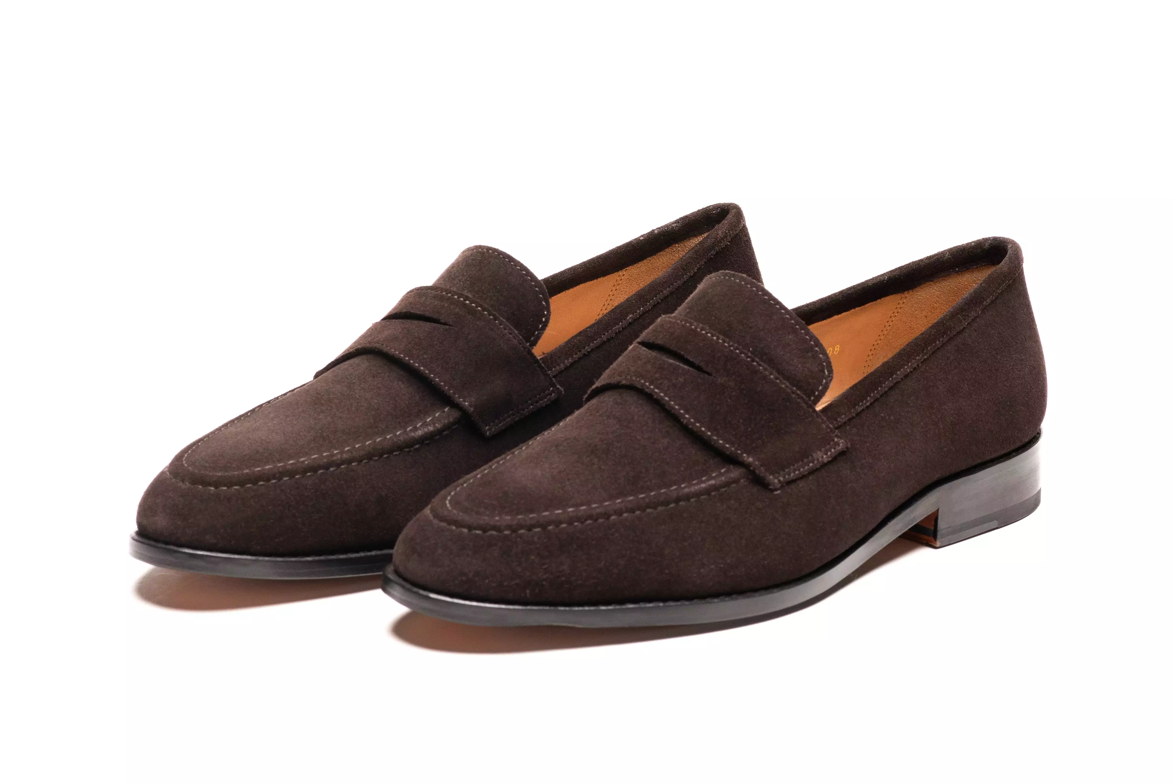 Penny Loafer - Dark Brown Suede