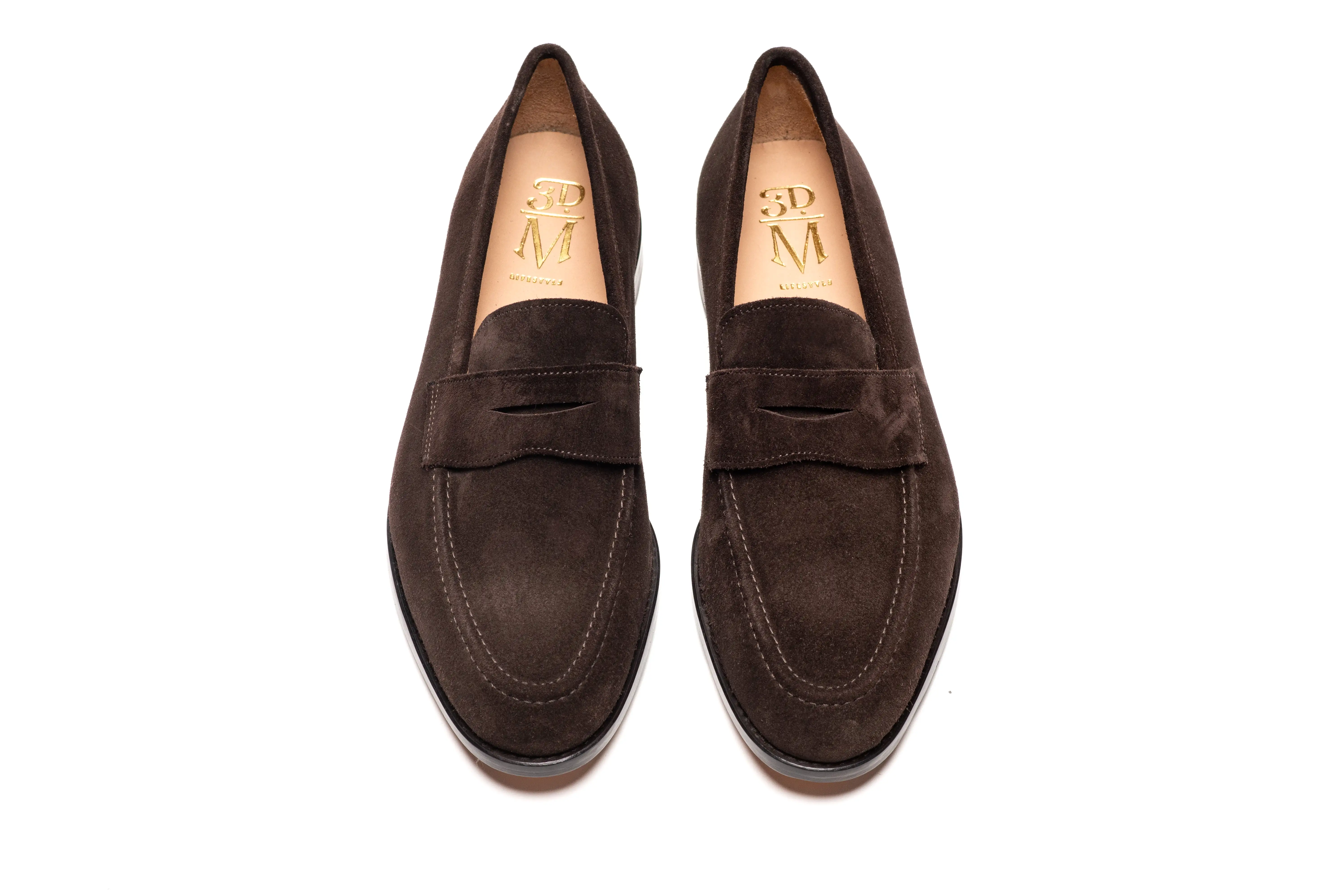 Penny Loafer - Dark Brown Suede