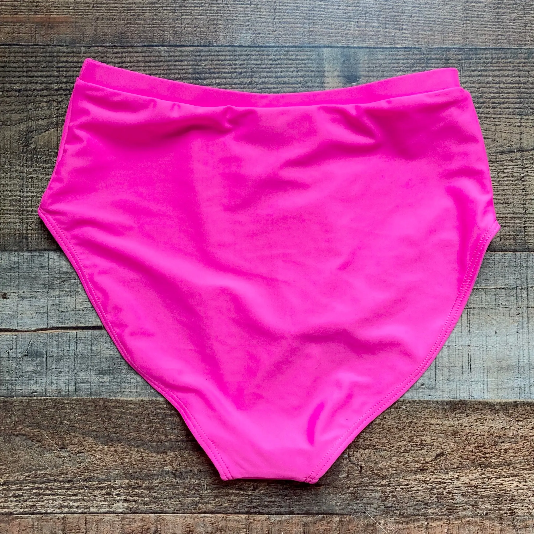 Pink Desert x Sassy Red Lipstick Hot Pink Bikini Bottoms NWT- Size S (see notes, we have matching top)