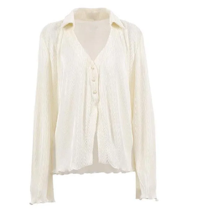 Pleated Loose Shirt