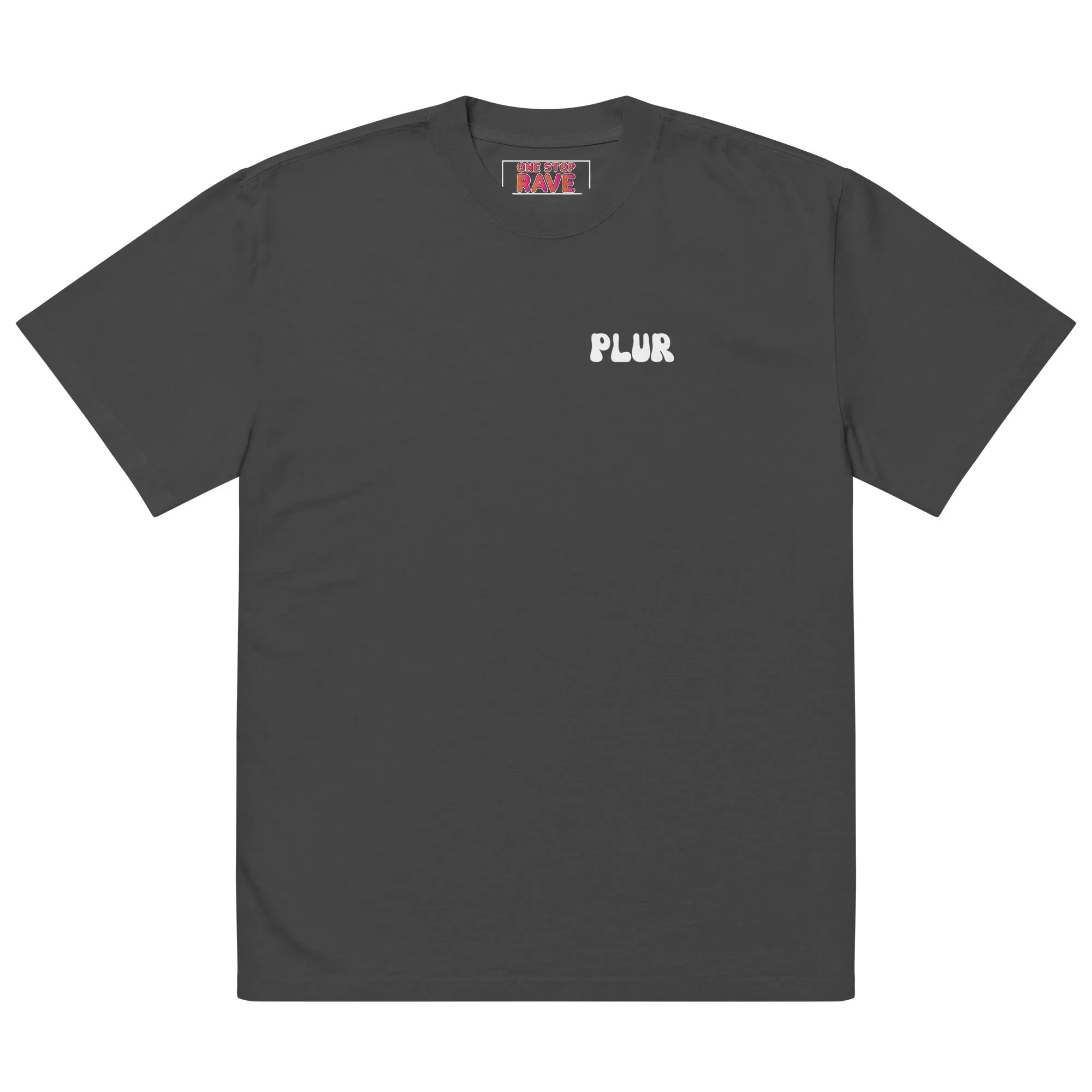 PLUR Oversized Faded T-Shirt